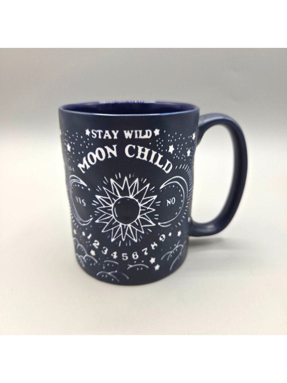 Witchy Stay Wild Moon Child Mug 16oz Celestial Oracle Sun Moon Ouija Goth Gift